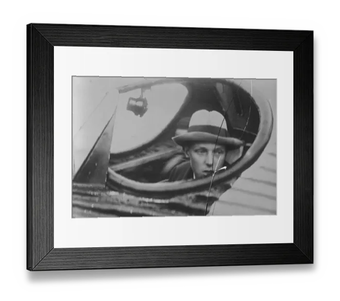 Framed Print : Prince of the asturias and aviation. The Prince of the Asturias in the pilot Framed Print : Prince of the asturias and aviation. The Prince of the Asturias in the pilot
