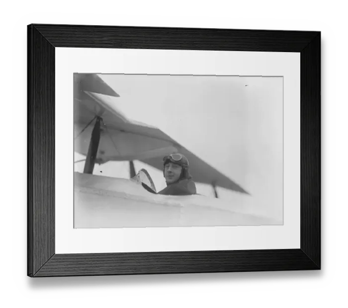 Framed Print : Aviator H H Perry Framed Print : Aviator H H Perry