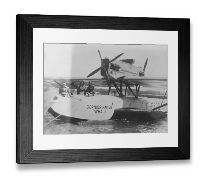Framed Print : The Dornier Napier Whale. Built by the Dornier works at Friedrichshafen for Courtney Framed Print : The Dornier Napier Whale. Built by the Dornier works at Friedrichshafen for Courtney