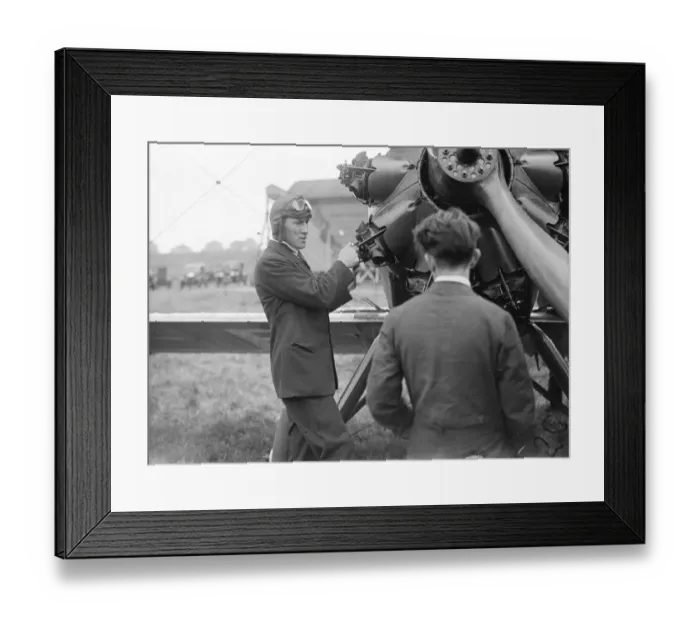 Framed Print : The Kings Cup Air Race. Squadron Leader Sir Christopher Brand, KBE, DSO, MC, DFC Framed Print : The Kings Cup Air Race. Squadron Leader Sir Christopher Brand, KBE, DSO, MC, DFC