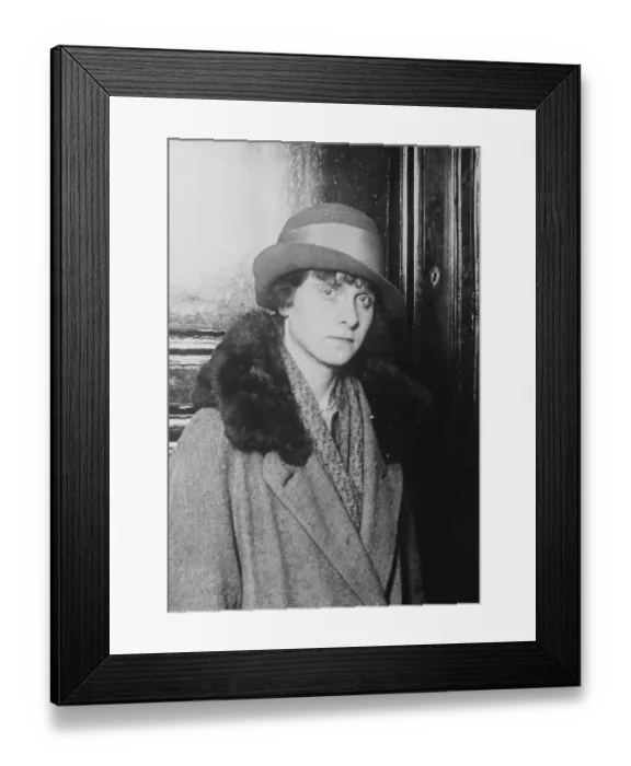 Framed Print : French girls story of alleged Englishmen spies. A sensation has been caused
