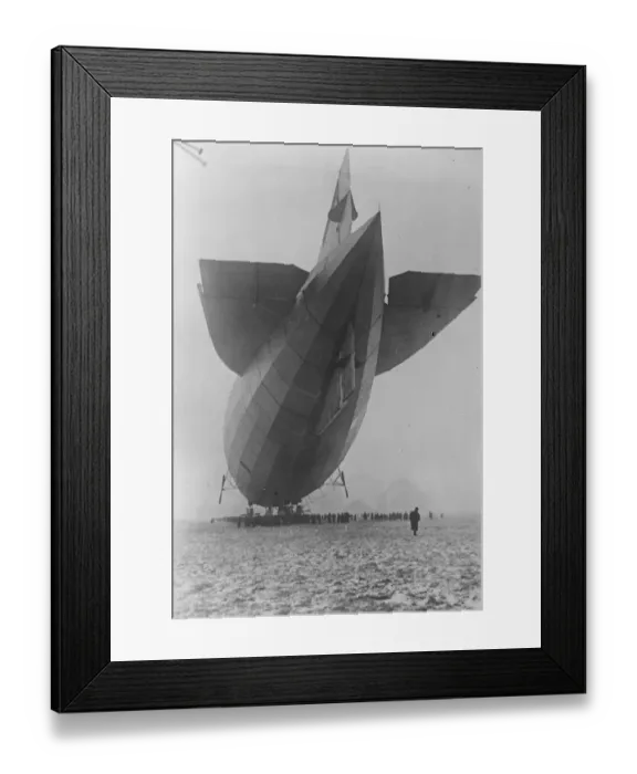 Framed Print : The German Zepplin L Z 120 handed over to Italy 3 December 1920