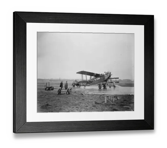 Framed Print : Daimler Aeroplane on Duch Air Service 15 March 1923 Framed Print : Daimler Aeroplane on Duch Air Service 15 March 1923