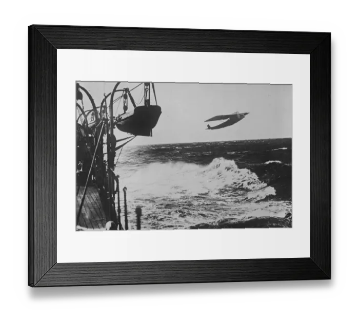 Framed Print : British engined flying boat flies across Atlantic. The aeroplane Plus Ultra Framed Print : British engined flying boat flies across Atlantic. The aeroplane Plus Ultra