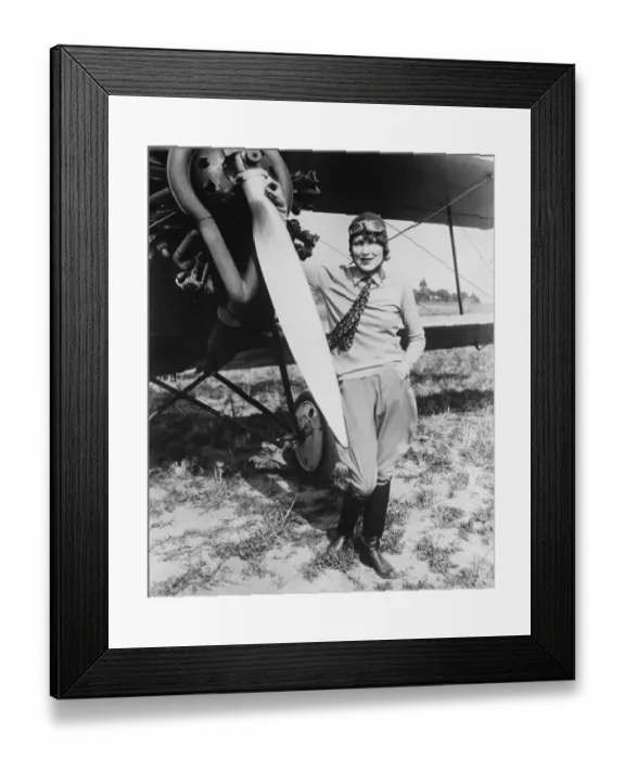 Framed Print : To try for new womans endurance record. Miss Marjorie Crawford, 20 to attempt