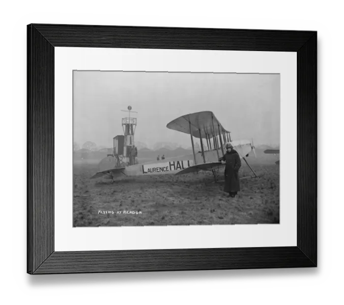 Framed Print : Laurence Hall L A Strange at Hendon 18 June 1921 Framed Print : Laurence Hall L A Strange at Hendon 18 June 1921