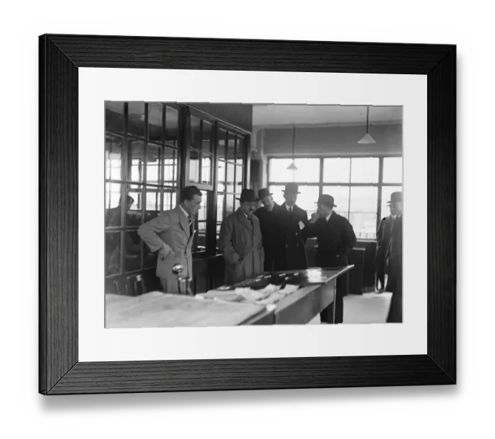 Framed Print : Civil aviation display for King of Afghanistan at Croydon aerodrome. 21 March 1928 Framed Print : Civil aviation display for King of Afghanistan at Croydon aerodrome. 21 March 1928