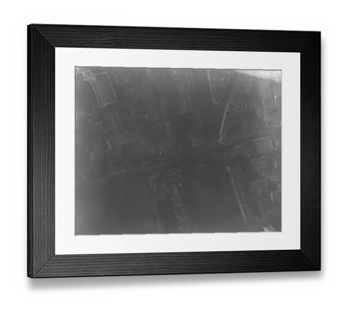 Framed Print : Aerial photo of London taken from airship R 22 1920
