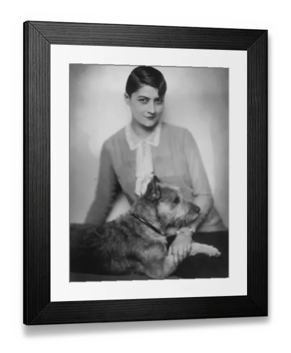 Framed Print : Actress to fly Atlantic. Another German attempt to be made in a Bromen Type of aeroplane Framed Print : Actress to fly Atlantic. Another German attempt to be made in a Bromen Type of aeroplane