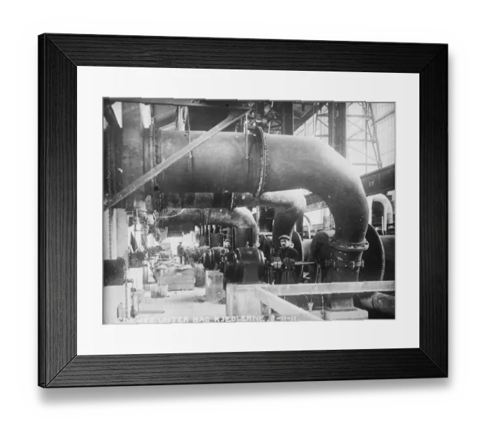 Framed Print : Wealth From The Air Through these great Horns the air is drawn into the electric Framed Print : Wealth From The Air Through these great Horns the air is drawn into the electric
