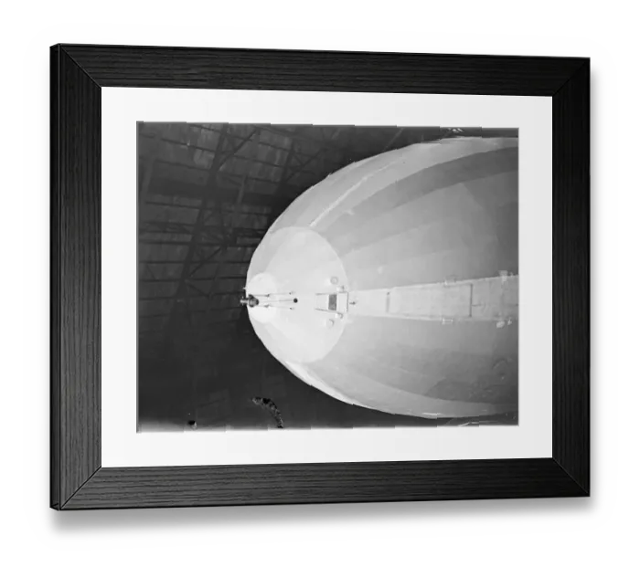 Framed Print : The R 33 leaves her Aerodrome at Pulham, Norfolk, for a short cruise. The new Framed Print : The R 33 leaves her Aerodrome at Pulham, Norfolk, for a short cruise. The new