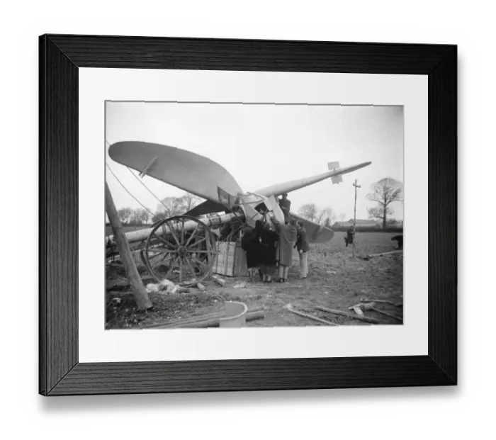 Framed Print : Electricity from the air : remarkable new type of aero windmill in the course of Framed Print : Electricity from the air : remarkable new type of aero windmill in the course of