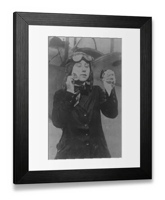 Framed Print : Miss Laura Browell, May 1921 Framed Print : Miss Laura Browell, May 1921