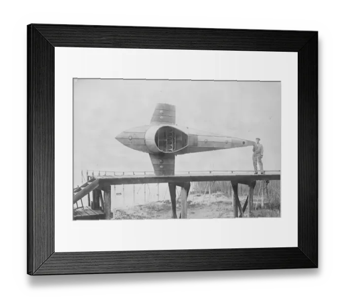 Framed Print : The All Metal Flying A significant type of Flying machine is the Dornier all metal plane Framed Print : The All Metal Flying A significant type of Flying machine is the Dornier all metal plane
