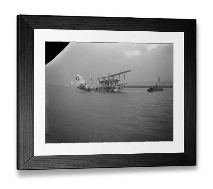 Framed Print : Trials of biggest, fastest, and most powerful flying boat. The Short S. 8 Calcutta Framed Print : Trials of biggest, fastest, and most powerful flying boat. The Short S. 8 Calcutta