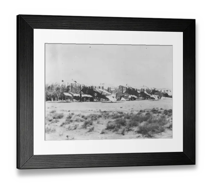 Framed Print : The British Military operations in Somaliland. Mats and windscreens for aeroplane Framed Print : The British Military operations in Somaliland. Mats and windscreens for aeroplane
