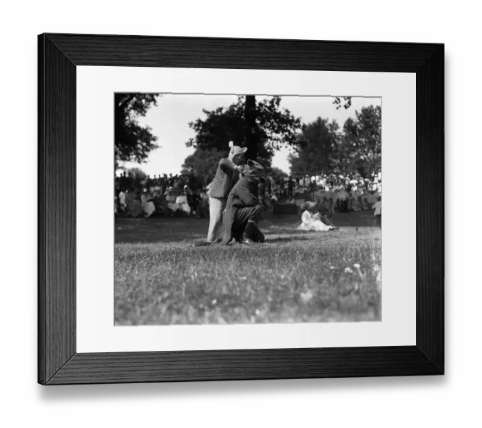Framed Print : Brer Rabbit performed by League of Arts in Hyde Park, London Framed Print : Brer Rabbit performed by League of Arts in Hyde Park, London