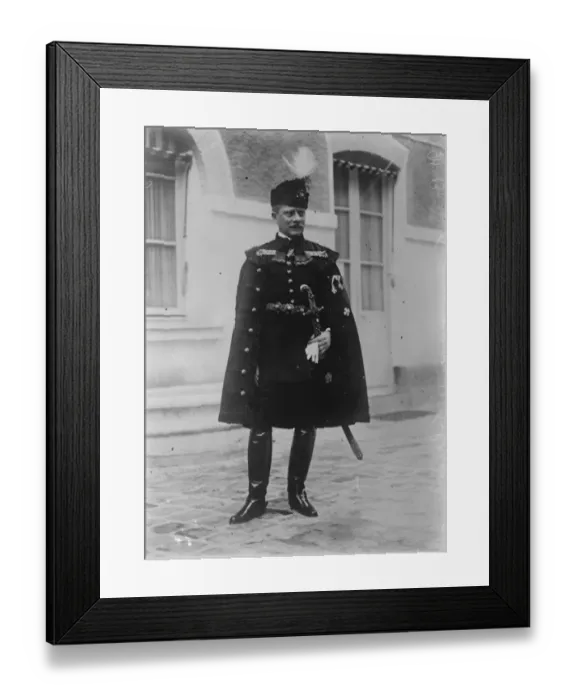 Framed Print : Minister for Hungary presents his credentials to the president of the French republic Dr Framed Print : Minister for Hungary presents his credentials to the president of the French republic Dr