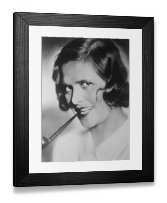 Framed Print : Lady Nicotine. Baroness Haymerle, wife of the President of the Vienna Automobile Club Framed Print : Lady Nicotine. Baroness Haymerle, wife of the President of the Vienna Automobile Club
