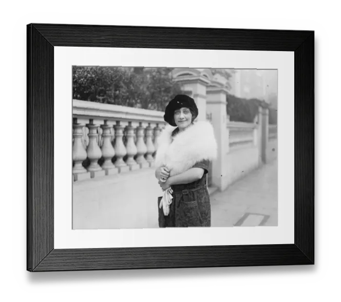 Framed Print : Maharini of Tikari 1922 Framed Print : Maharini of Tikari 1922