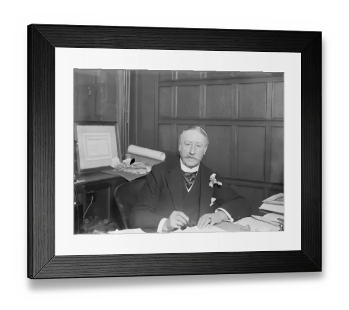 Framed Print : Sir Vansittart Bowater 23 January 1924 Framed Print : Sir Vansittart Bowater 23 January 1924