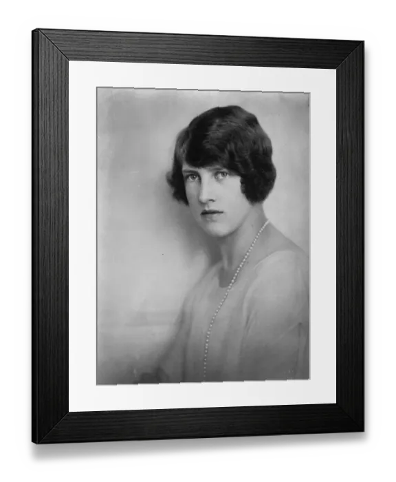 Framed Print : To visit London this month. Princess Irene of Greece, second sister of ex King George