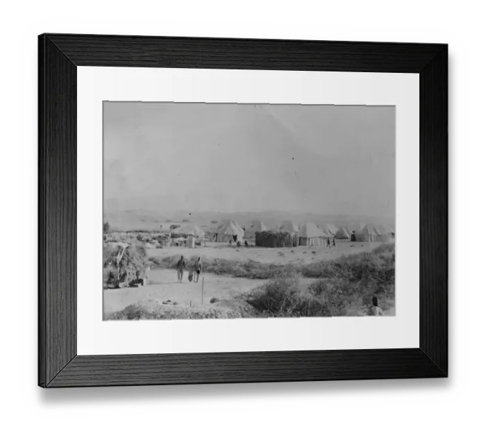 Framed Print : The British Military operations in Somaliland. Interesting new photographs. Camp Framed Print : The British Military operations in Somaliland. Interesting new photographs. Camp