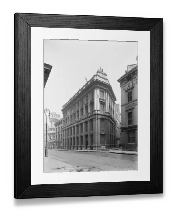 Framed Print : London, King William Street 5 May 1920 Framed Print : London, King William Street 5 May 1920
