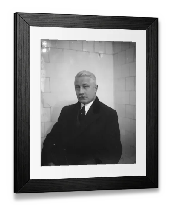 Framed Print : A C Rouse, Federation of British Industries, ( 39, St Jamess street,s W 1 )
