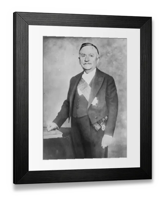 Framed Print : The New French President M Doumergue 18 June 1924 Framed Print : The New French President M Doumergue 18 June 1924