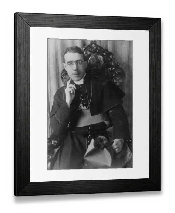 Framed Print : The Rt Rev William MacNeely, Bishop of Raphoe. 18 February 1926