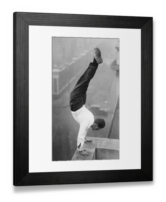 Framed Print : Remarkable demonstration of new system for training the human nerves Mr E J Wilson Framed Print : Remarkable demonstration of new system for training the human nerves Mr E J Wilson