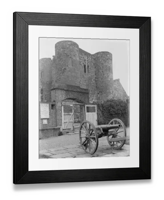 Framed Print : The Ypres Tower at Rye, built by William of Ypres, Earl of Kent, to protect the coast Framed Print : The Ypres Tower at Rye, built by William of Ypres, Earl of Kent, to protect the coast