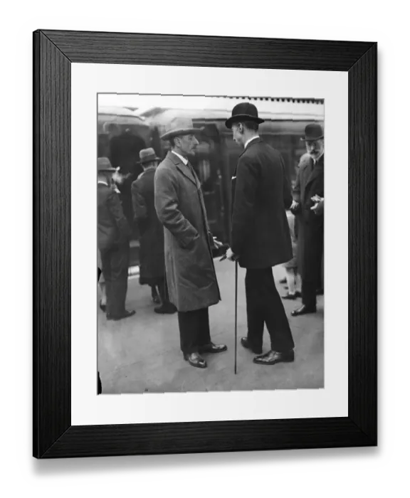 Framed Print : General Sir Alexander Cobbe leaves for India to take up Northern command. General Framed Print : General Sir Alexander Cobbe leaves for India to take up Northern command. General