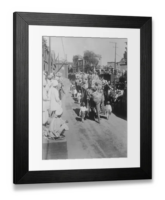 Framed Print : Coronation of Sir Hari Singh as the Maharajah of Kashmir. 29 March 1926 Framed Print : Coronation of Sir Hari Singh as the Maharajah of Kashmir. 29 March 1926