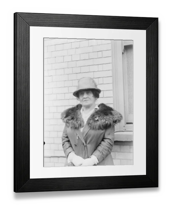 Framed Print : MME Marie Saberonne 16 September 1920 Framed Print : MME Marie Saberonne 16 September 1920