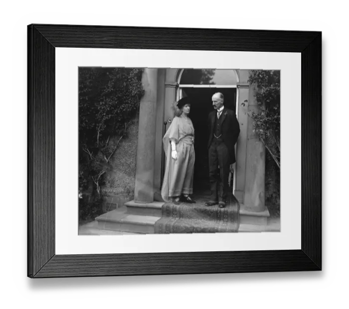 Framed Print : Bishop of Kingston married to the Hon Flaine Orde Powlett at Wensley. Lord Framed Print : Bishop of Kingston married to the Hon Flaine Orde Powlett at Wensley. Lord
