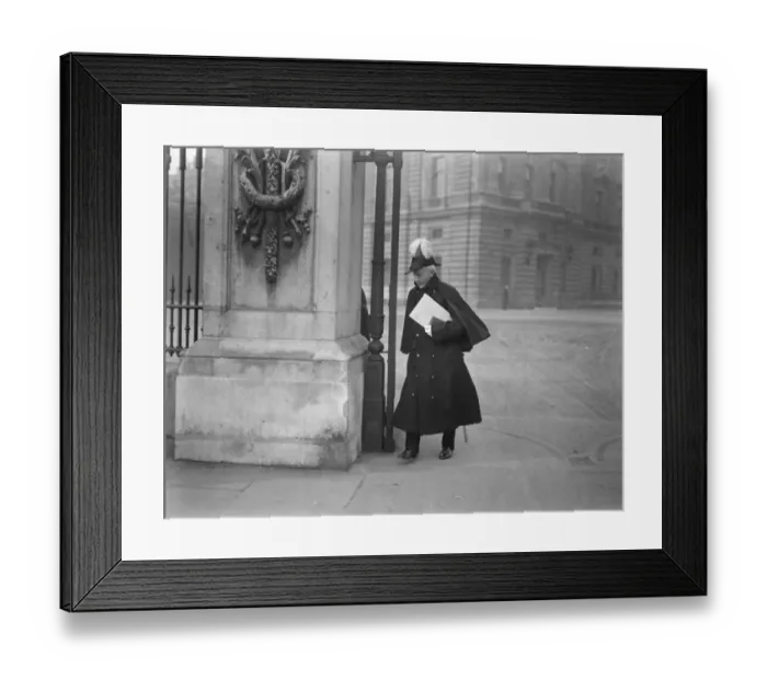Framed Print : Investiture at Buckingham Palace Colonel Dooner C B E 9 February 1922 Framed Print : Investiture at Buckingham Palace Colonel Dooner C B E 9 February 1922