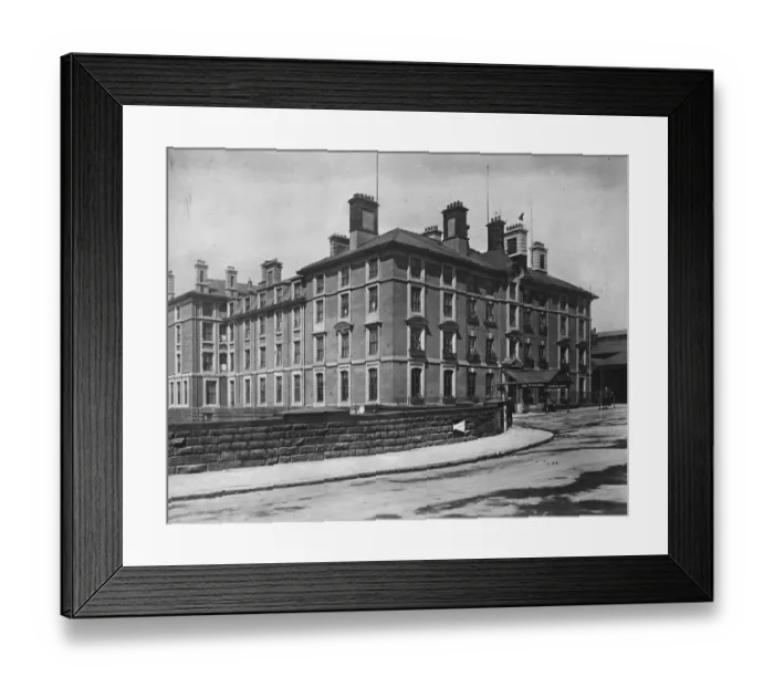 Framed Print : Royal Victoria Hotel, Sheffield. 22 January 1926 Framed Print : Royal Victoria Hotel, Sheffield. 22 January 1926
