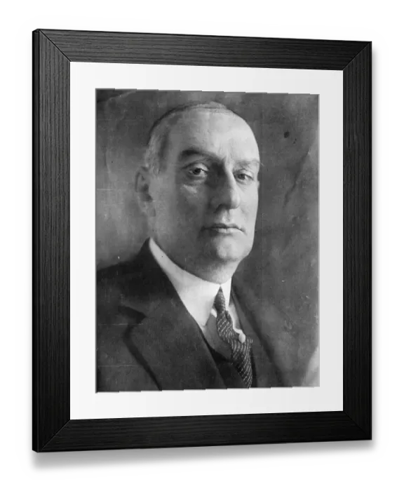 Framed Print : Dr Alvear, President of Argentine. 13 December 1924 Framed Print : Dr Alvear, President of Argentine. 13 December 1924