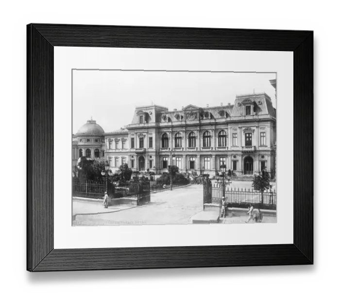 Framed Print : The royal palace, Bucharest. 8 December 1926 Framed Print : The royal palace, Bucharest. 8 December 1926