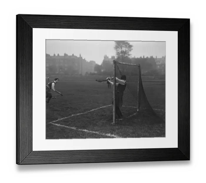 Framed Print : Ladies Lacrosse Match at Paddington The ladies Universities played a trial lacrosse Framed Print : Ladies Lacrosse Match at Paddington The ladies Universities played a trial lacrosse
