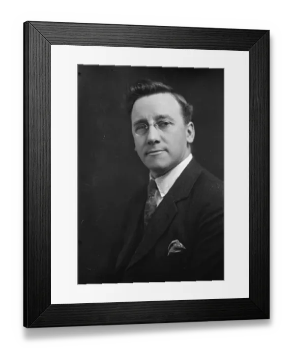 Framed Print : Chairman of next weeks Labour conference. Mr Hubert Morrison, MP Minister of Transport Framed Print : Chairman of next weeks Labour conference. Mr Hubert Morrison, MP Minister of Transport
