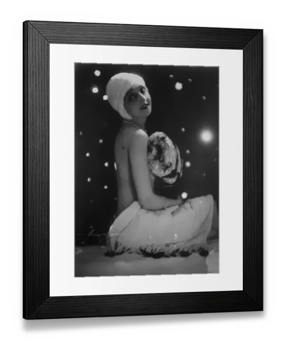 Framed Print : Mlle Maria Ley. December 1927