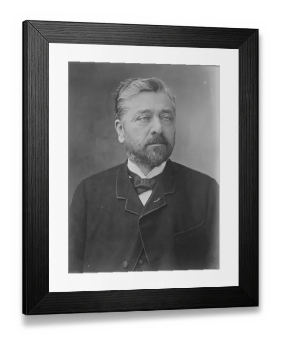 Framed Print : Frances most famous engineer ill. Alexandre Gustave Eiffel, builder of the Eiffel Tower Framed Print : Frances most famous engineer ill. Alexandre Gustave Eiffel, builder of the Eiffel Tower