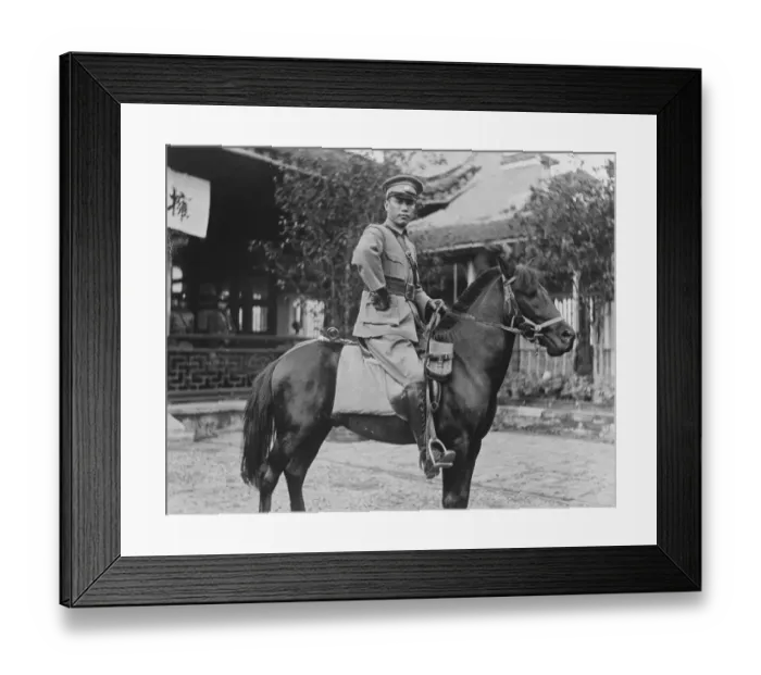 Framed Print : General Kai Shek. 27 September 1927 Framed Print : General Kai Shek. 27 September 1927