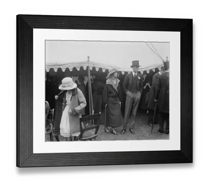Framed Print : Speech Day at Harrow School. Lady Mary Thynne with her brother Viscount Weymouth Framed Print : Speech Day at Harrow School. Lady Mary Thynne with her brother Viscount Weymouth