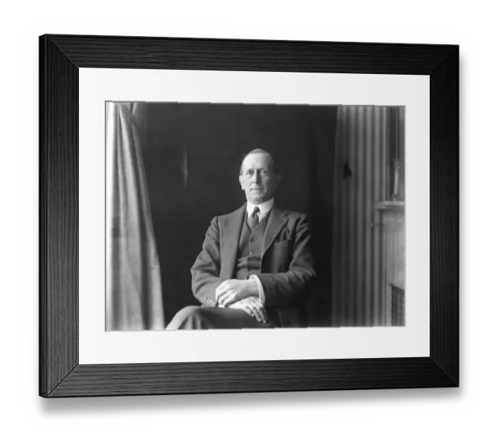 Framed Print : Duke of Yorks New Equerry Captain Basil Vernon Brooke, Royal Navy ( retired Framed Print : Duke of Yorks New Equerry Captain Basil Vernon Brooke, Royal Navy ( retired