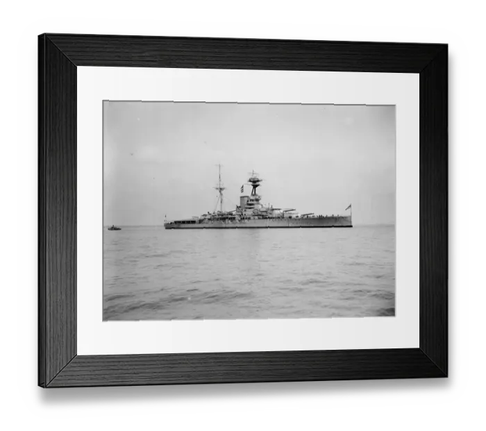 Framed Print : HMS Ramillies a Revenge class battleship. 1926 Framed Print : HMS Ramillies a Revenge class battleship. 1926