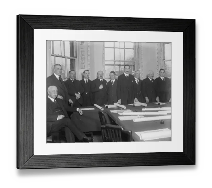 Framed Print : Londons traffic dictators. The Advisory Committee which was appointed to cure